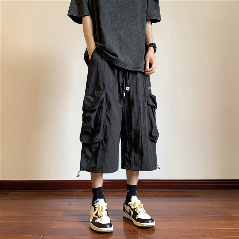 XZ222-1/QFK02/P55/控68宽松休闲速干七分裤,男装牛仔裤,星座809A(原222-1)