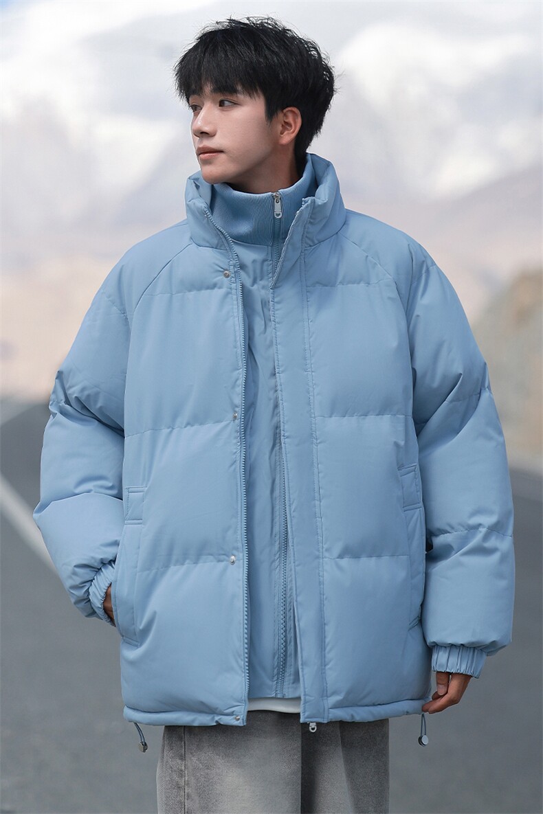 得物二开立领假两件石墨烯内里棉服棉衣外套9088特P85控118,男装棉衣,电商A309