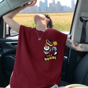 可48小时发货支持抖音得物来样二开240克重磅美式纯棉背心无袖t恤图片