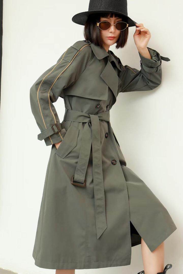 风衣，女装风衣，春语雨桐