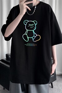 DX17139-P20 纯棉短袖t恤男大码半袖打底衫宽松体恤衫 港风图片
