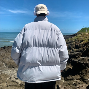 抖音得物美式潮流高品质格子三防加厚羽绒棉衣外套棉服MY5555-P68图片