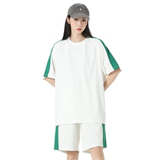 女模现货主推青少年情侣大码港风短袖五分裤套装男S07P50，男装休闲套装，电商B226