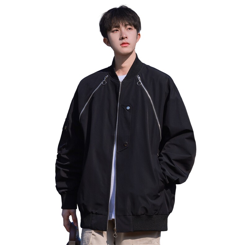 JK0026-P852025春季飞行员夹克美式重磅新款棒球服,男装夹克,星座109