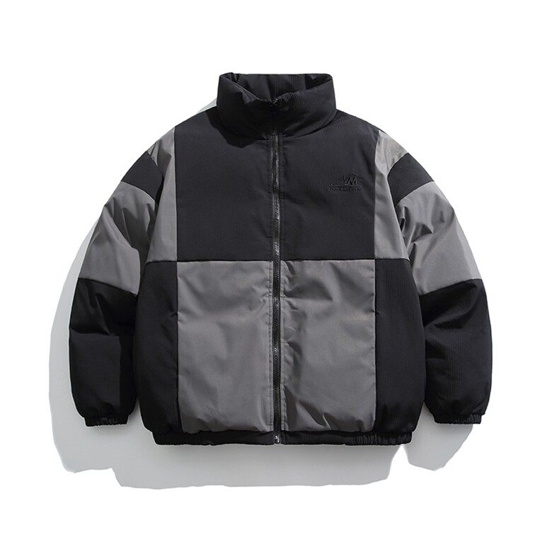 2026冬季新款男装日系潮牌撞色宽松休闲棉服加厚外套MY370-F149,男装棉衣,电商A101（原外27）