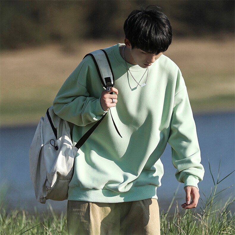 秋季新款男百搭cityboy风卫衣VE2005-P40控68,男装卫衣,星座717