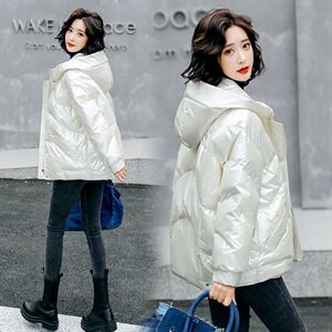 棉服女2020冬季新款韩版宽松加厚棉衣ins潮简约棉袄外套图片