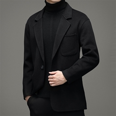 BHL-86109钱塘2020-2春秋新款时尚休闲简约中年男士外套P205，男装毛呢大衣，钱塘207-2