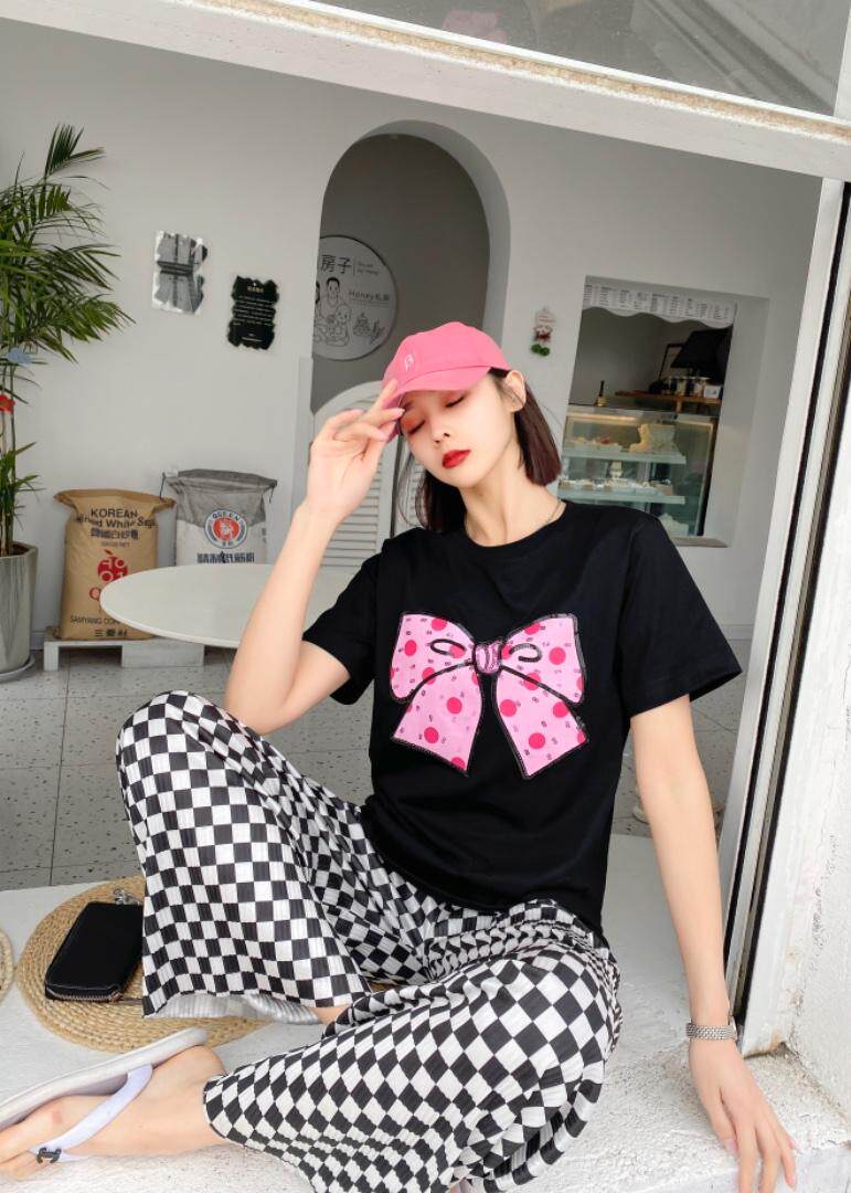 时尚休闲潮流T恤，女装T恤，泽妤