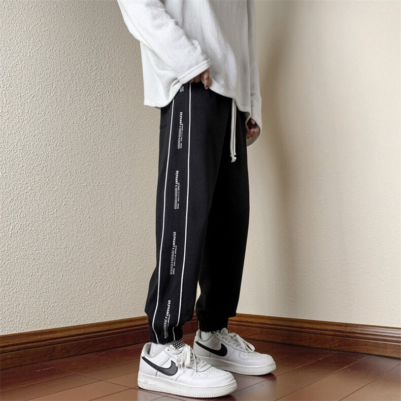 高品质秋季新款运动裤男束脚宽松卫裤潮流休闲长裤篮球裤子,男装休闲裤,星座815-2