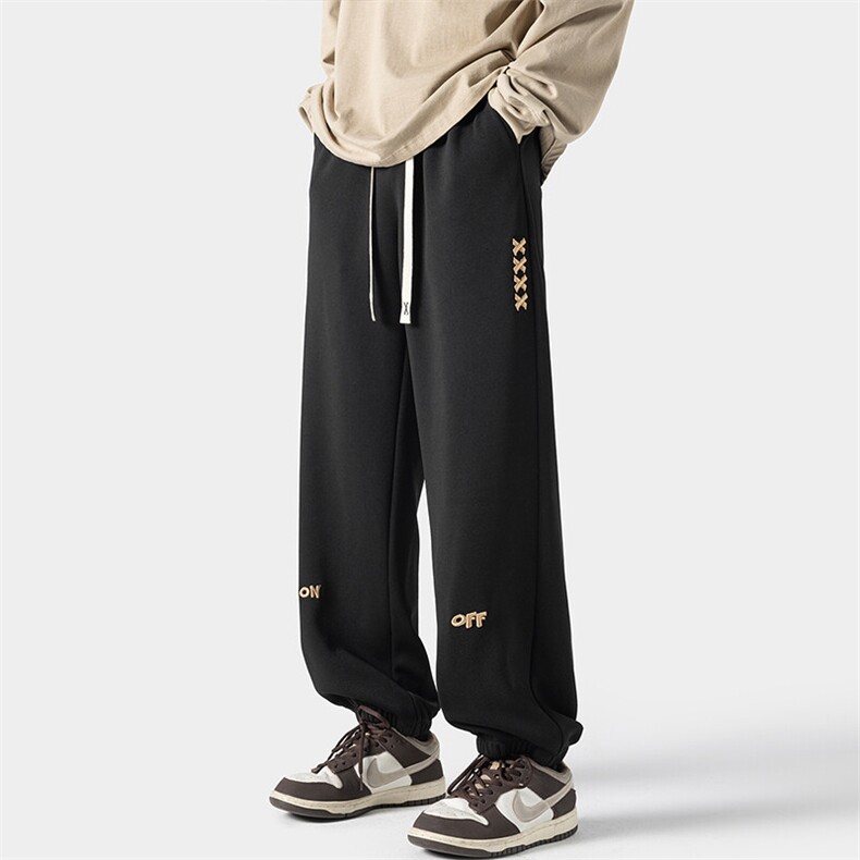 2025HK23865改薄秋季新款港风无影墙卫裤M-5XHK23928-特P30，男装休闲裤，电商A022