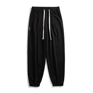 抖音得物唯品品质 2025女模新品纯色运动裤夏装卫裤K003P50图片