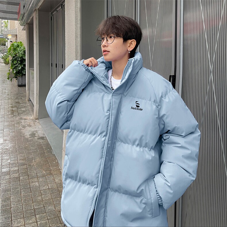现货 抖音得物可供视频 冬季三防加厚羽绒棉衣外套面包棉服 81132图片