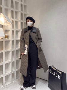 冬季新款拼皮领设计?外套,其它,U·M