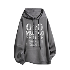 得物供货、复合重磅420克现货连帽卫衣宽松HD019-1-HML291-特P45，男装卫衣，电商019-1