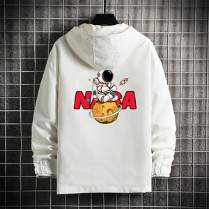连帽夹克男大码胖子棒球服上衣外套 网格挂拍JK65289-P45图片