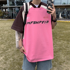 T118-P32夏季宽松型美式设计感短袖，男装T恤，星座1501-1