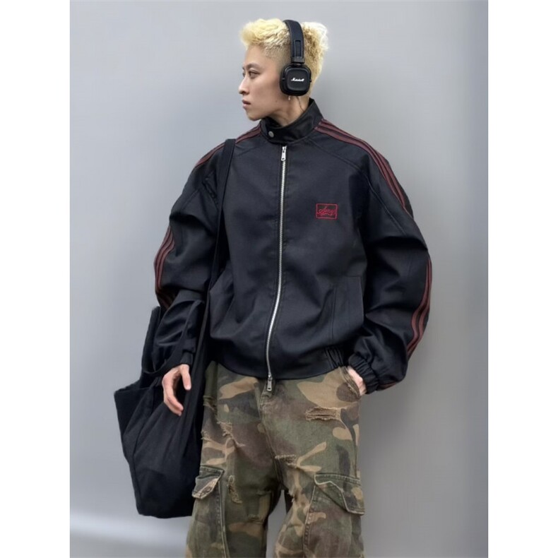 有货。夹克男士韩版潮流拼色帅气W6920-P74,男装夹克,星座412-3