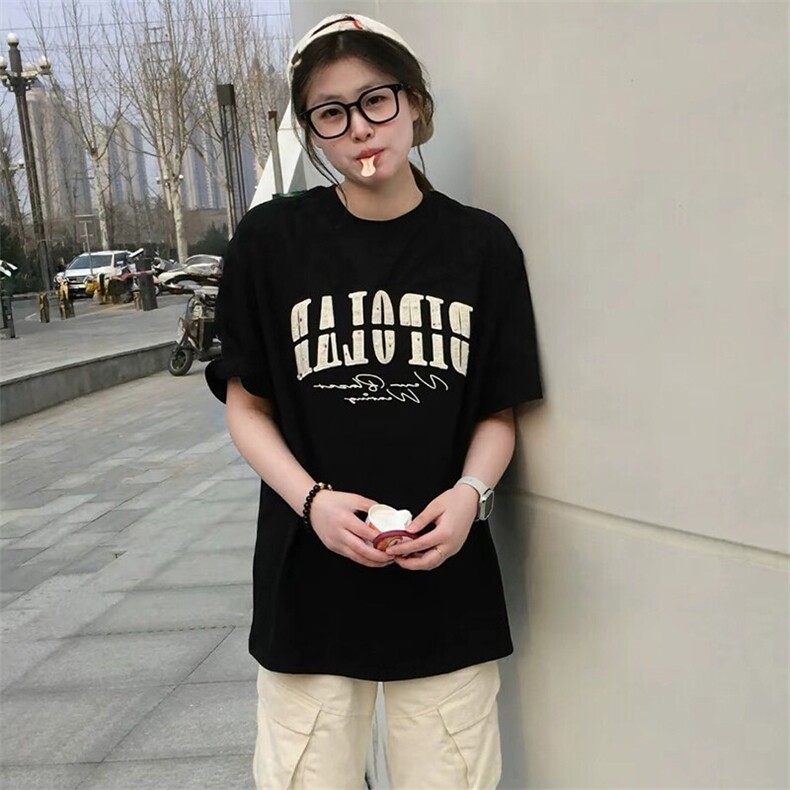 万针全刺绣工艺抖音得物高品质260克重磅纯棉双纱美式高街短袖T恤,男装T恤,电商A486