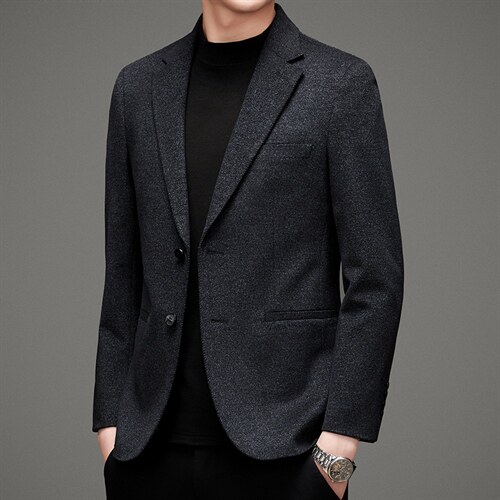 D2505男式2023春季新款便西男韩版西装外套商务休闲西服男装P190,男装西服,电商B360
