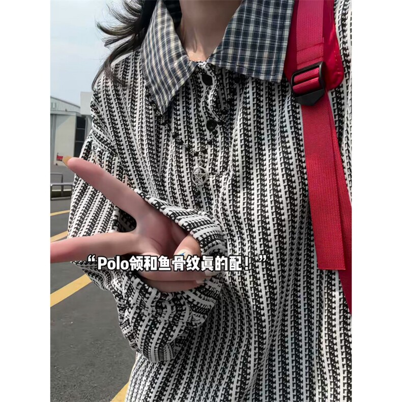 XZ809A/SYR47/特P29/控58 雪尼尔小香风polo杉长袖卫衣图片