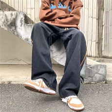 牛仔裤男秋季潮大码休闲裤子高街N6014P42，男装牛仔裤，星座1116-2