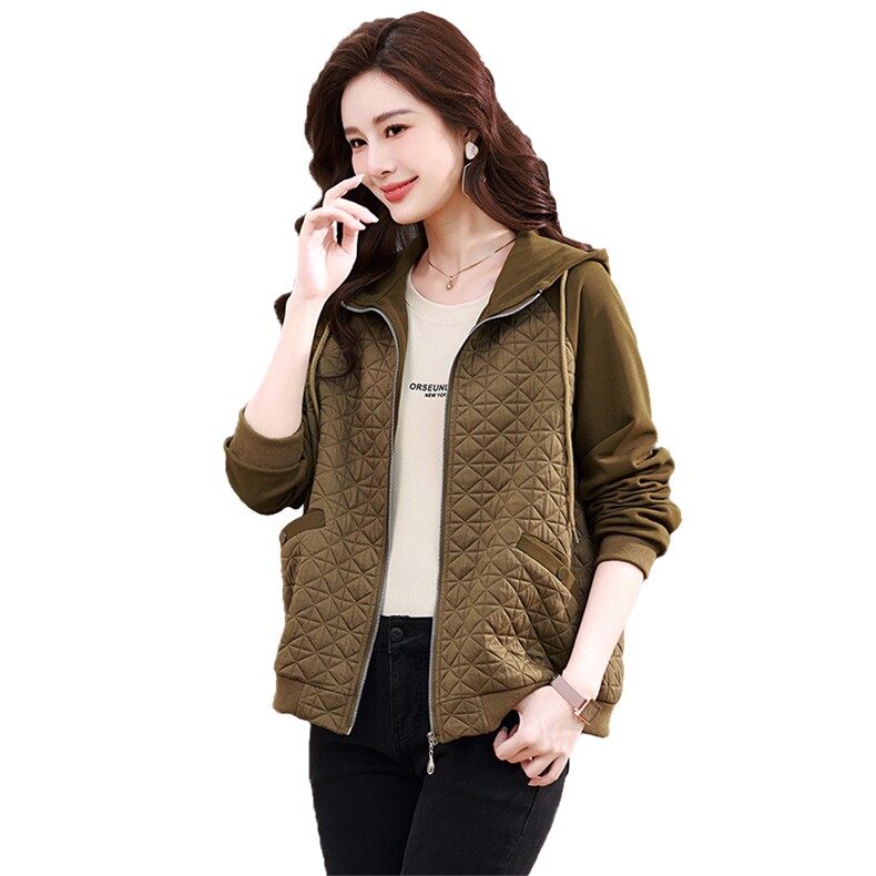 时尚潮流女装短外套修身显瘦百搭夹克秋季新品,女装短外套,姿萝菲