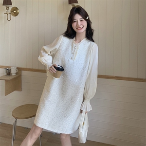 【现货】立体钉珠花呢连衣裙B208-9001-P135K188图片
