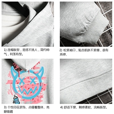 KS21178-P38加绒款-P43连帽开衫卫衣男运动外套大码班服网格，男装卫衣，电商A040A