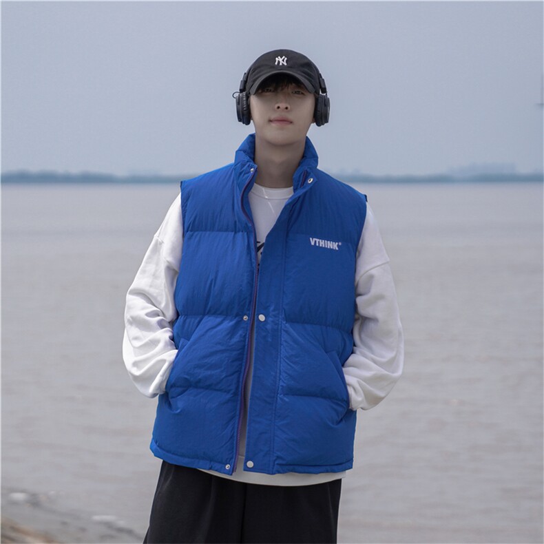 高品质cityboy冬季宽松大码棉马甲背心外套A0173002P85,男装背心/马甲,电商A017