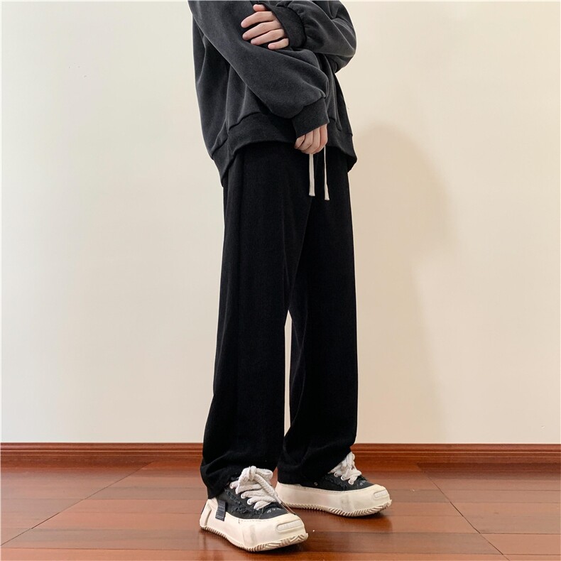 春季运动裤直筒休闲美式高街灯芯绒裤子KZ11-TP19加绒29,女装休闲裤,星座310A-4