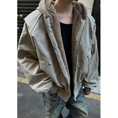 冬季座山雕重磅连帽棉服男女美式cleanfit加绒夹克外套M5029，男装夹克，星座1116A（原606A-3）