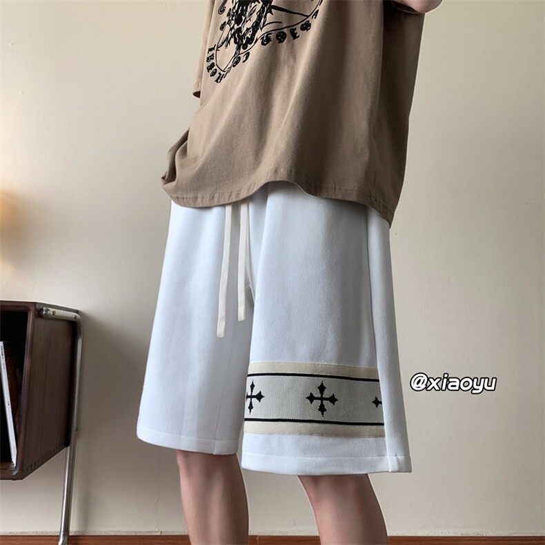 XZ616夏季新款十字架280克滑棉织带休闲短裤TY866P45控58,男装休闲裤,星座512A（原616）