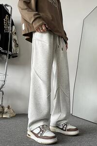 A018-K2811特P30/秋冬季新款华棉纯色休闲运动裤大码长裤图片