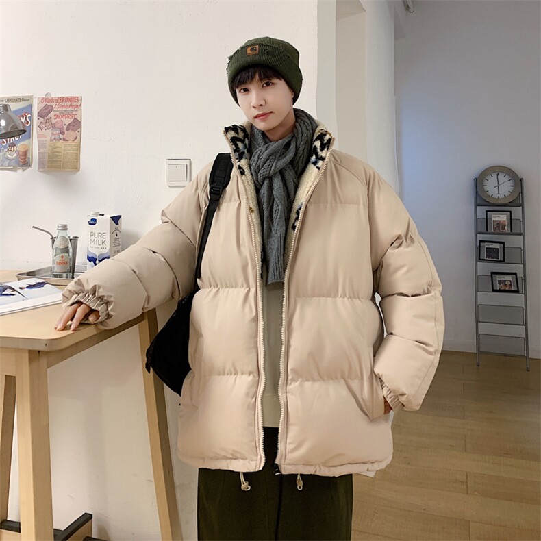 港风2026新品冬季宽松情侣装男装棉衣棉服冬装加厚外套D003-P88,男装棉衣,星座717