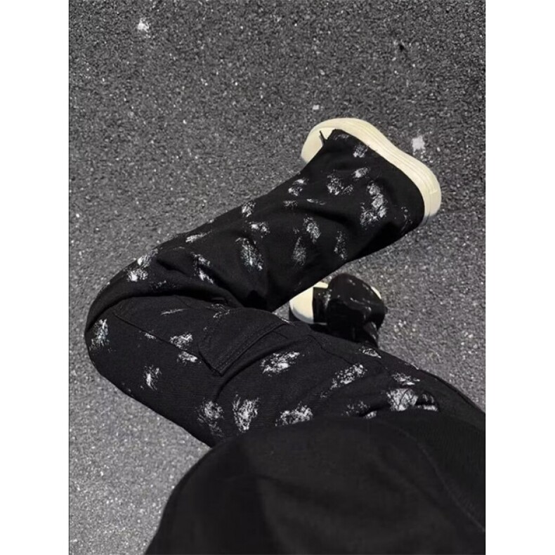 碎花时尚百搭休闲牛仔长裤513ACK1966P47,男装休闲裤,星座513A