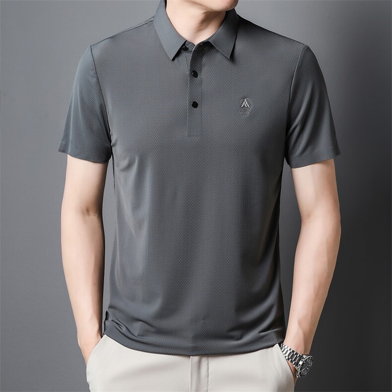 潮流男士百搭夏季POLO衫翻领时尚短袖宽松纯色上衣T恤ZL1230-P58,男装Polo衫,星座1105-3