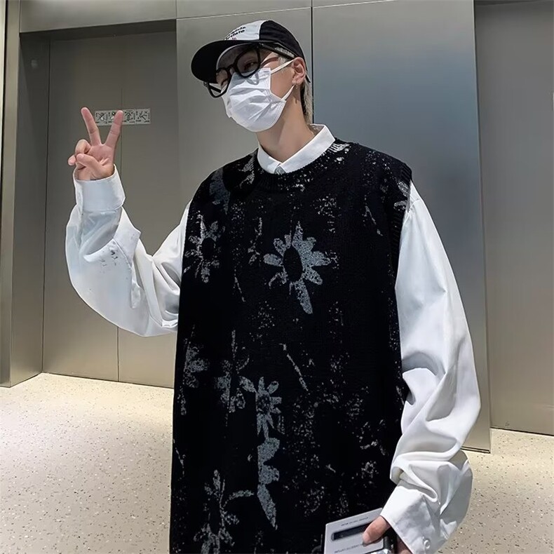 男夏季百搭潮流毛衣背心FM55P38,男装背心/马甲,星座1116-2