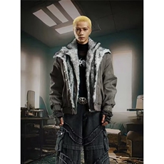 羊羔绒毛棉袄男士冬季2025新款加厚加绒连帽棉衣冬装情侣棉服外套，男装棉衣，星座506A