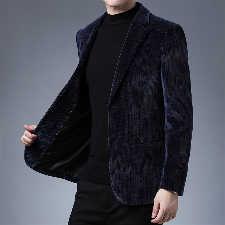 DWD2005男士2023年秋季新款长袖西服休闲青年夹克西装P160,男装西服,电商B360