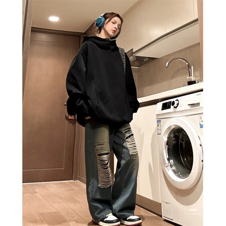 XZ809A/23W01/常规P75/控88华棉高领纽扣连帽卫衣,男装卫衣,星座809A(原222-1)