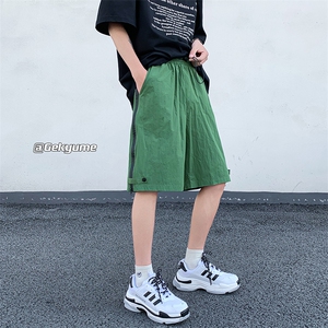 8XL-M 重磅特大码短裤男防水五分裤冲锋裤男户外DK1503P50控68图片