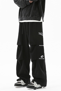 大 人气港风百搭秋冬新款男卫裤宽松X416B-1-KL919-P55 控88图片