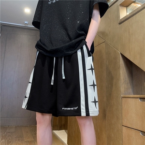 260g重磅菠萝格短裤大码休闲五分裤 M-5XL FSDK07 P38控58图片