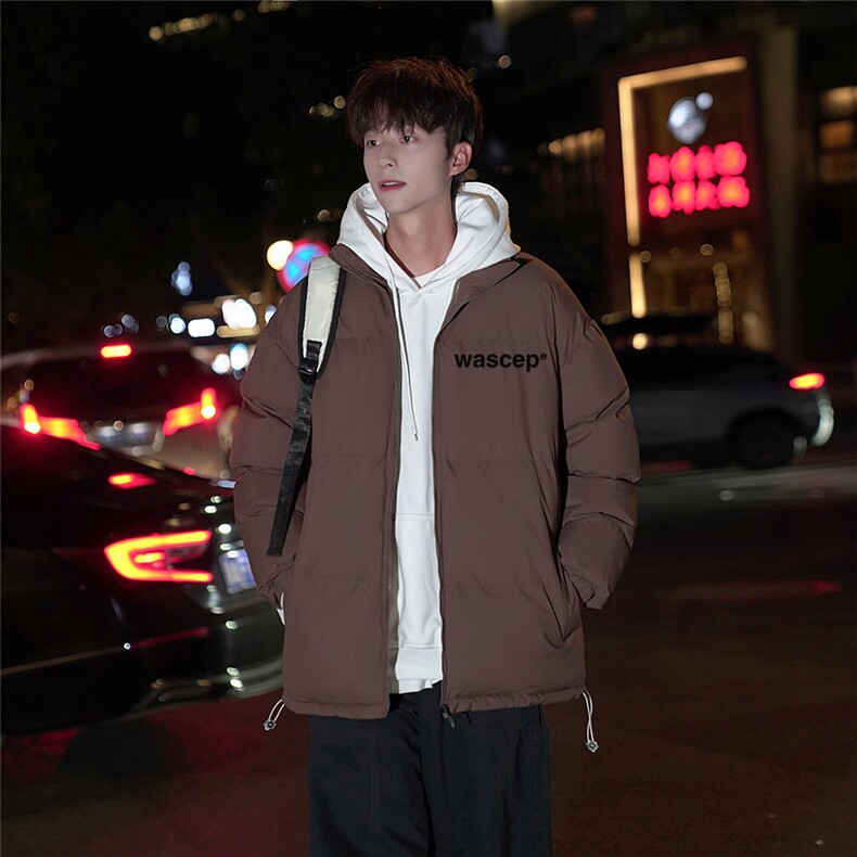 抖音品质秋冬保暖冲锋立领棉服宽松加厚外套JK23545特批65控108,男装棉衣,星座605(原A050)