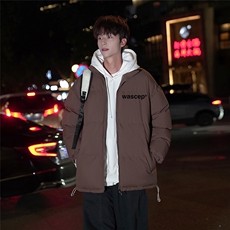 抖音品质秋冬保暖冲锋立领棉服宽松加厚外套JK23545特批65控108，男装棉衣，星座605(原A050)