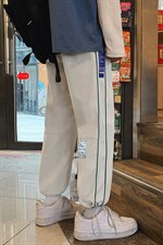 ！数据好！2023秋冬男士撞色潮流休闲裤百搭束脚裤K2020P45,男装休闲裤,电商B220