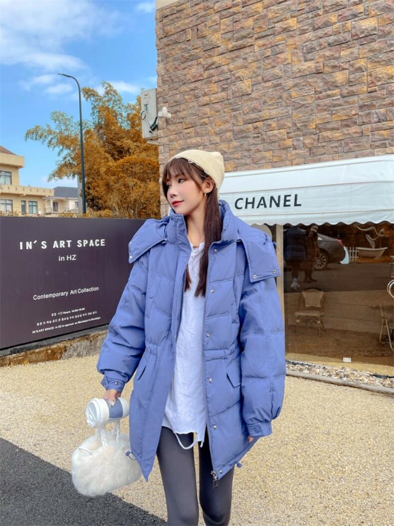 羽绒服糖果色，女装羽绒服，静魅