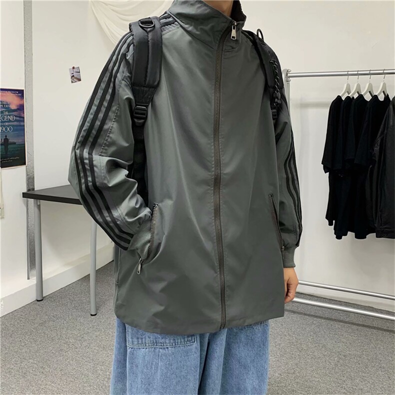 外套男春秋韩版潮百搭痞帅ins超火cec运动港风夹克复古W1047-P42,男装衬衫,星座512-2