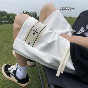 XZ616 夏季新款280克滑棉织带休闲短裤 TY866 P45控58图片